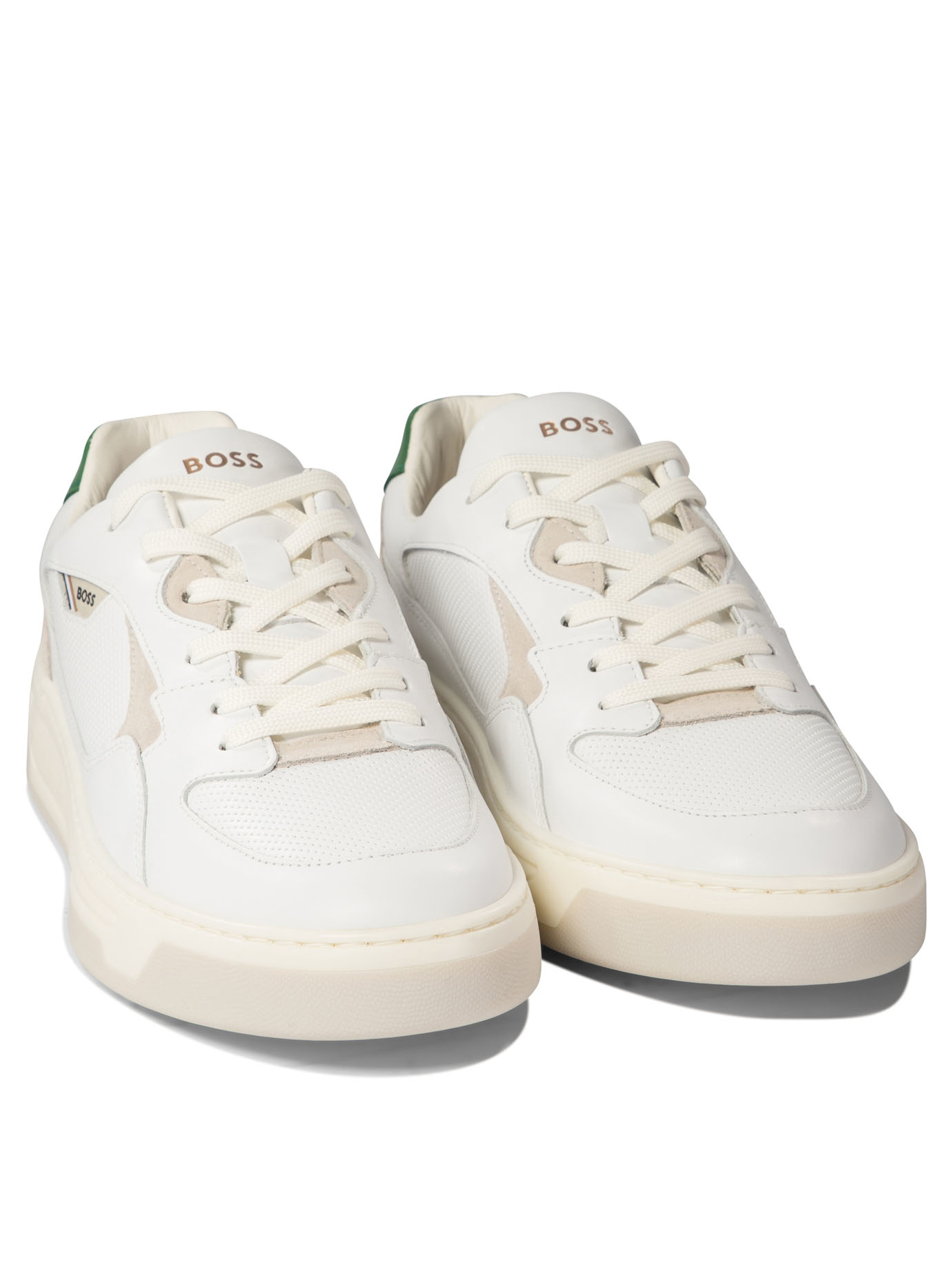 HUGO BOSS White Baltimore sneakers